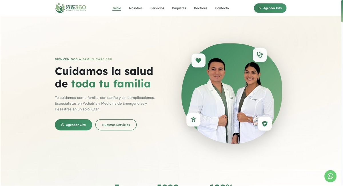 Web de Family Care 360